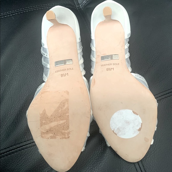 Badgley Mischka Rhinestone Heels - Picture 3 of 5